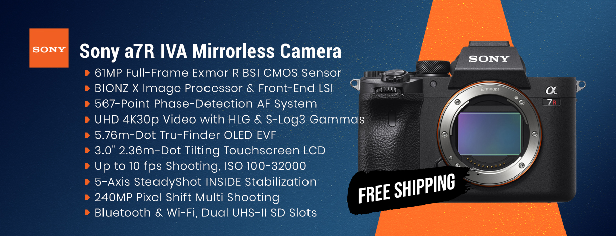 Sony alpha a7r iva mirrorless digital camera body