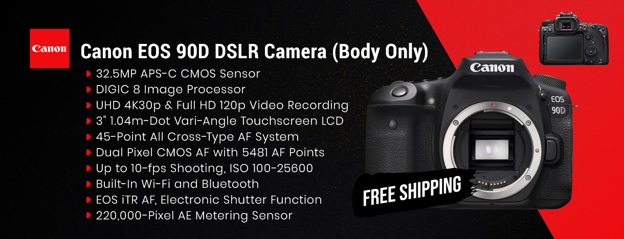 canon eos 90d digital camera body