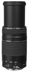 Canon EF 75-300mm f/4.0-5.6 III USM Lens For Manual & AF Cameras