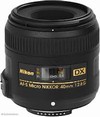Nikon 40mm f/2.8G AF-S DX Micro-Nikkor Lens (52mm)