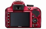 Nikon D3300 24.2 Megapixel Digital Camera Body - Red