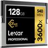 Lexar 128GB Professional 3600x CFast 2.0 Memory Card