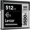 Lexar 512GB Professional 3500x CFast 2.0 Memory Card