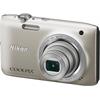 Nikon Coolpix S2800 Point and Shoot Camera with 5x Optical Zoom (Silver)