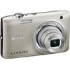 Nikon Coolpix S2800 Point and Shoot Camera with 5x Optical Zoom (Silver)