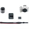 Canon EOS M50 Mirrorless Digital Camera with 15-45mm Lens (White)