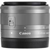 Canon EF-M 15-45mm F/3.5-6.3 IS STM LENS (Silver)